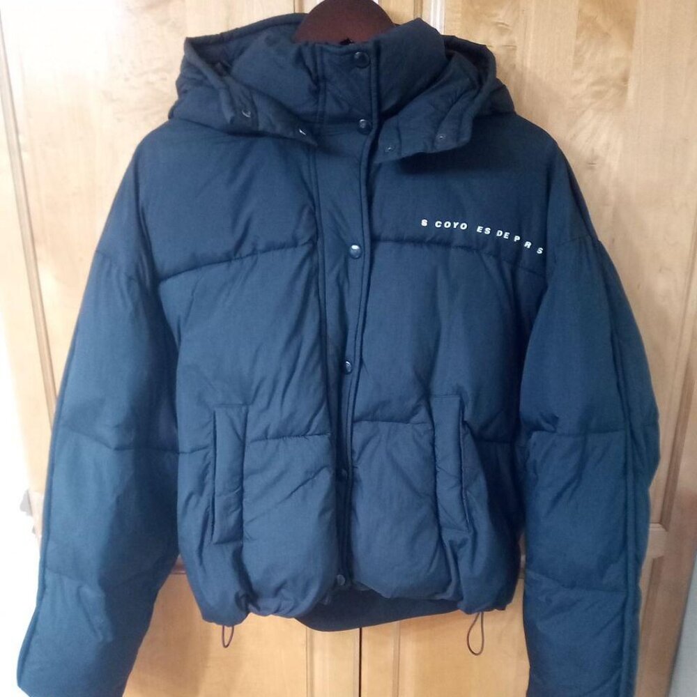 Les Coyotes De Paris Womens Puffer Coat